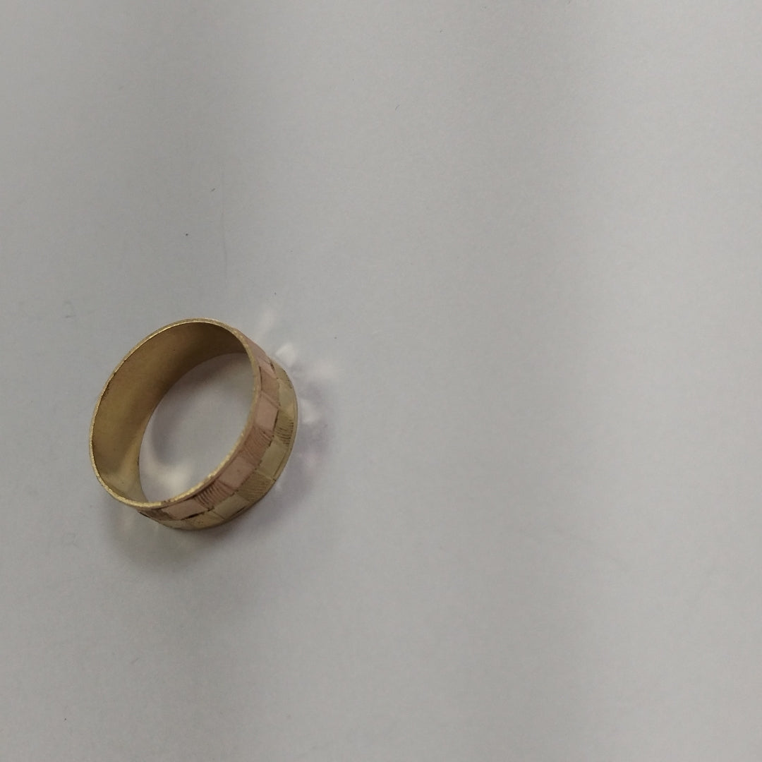 ARGOLLA ORO, ORO COMBINADO 14 K 2.2 GRMS (SEMINUEVO)