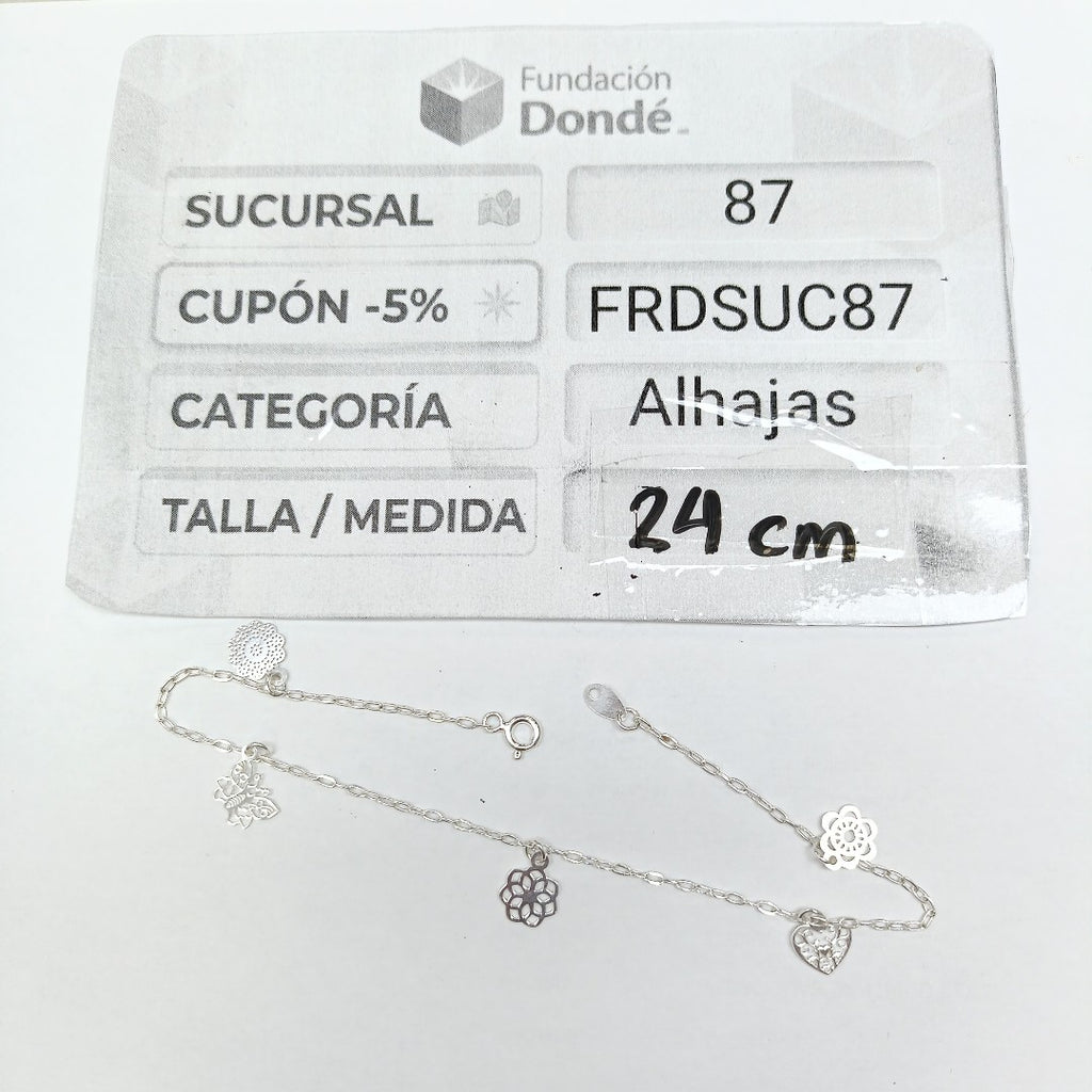 PULSERA PLATA 1,90 GRMS (SEMINUEVO)