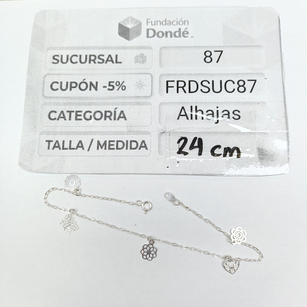 PULSERA PLATA 1,90 GRMS (SEMINUEVO)