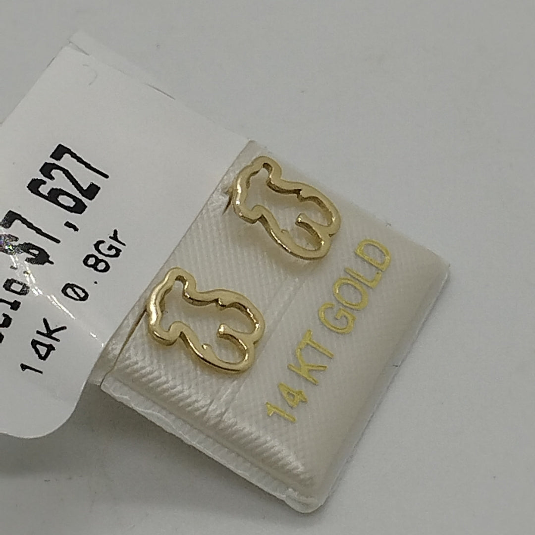 BROQUELES ORO 14K 0.8 (NUEVO)