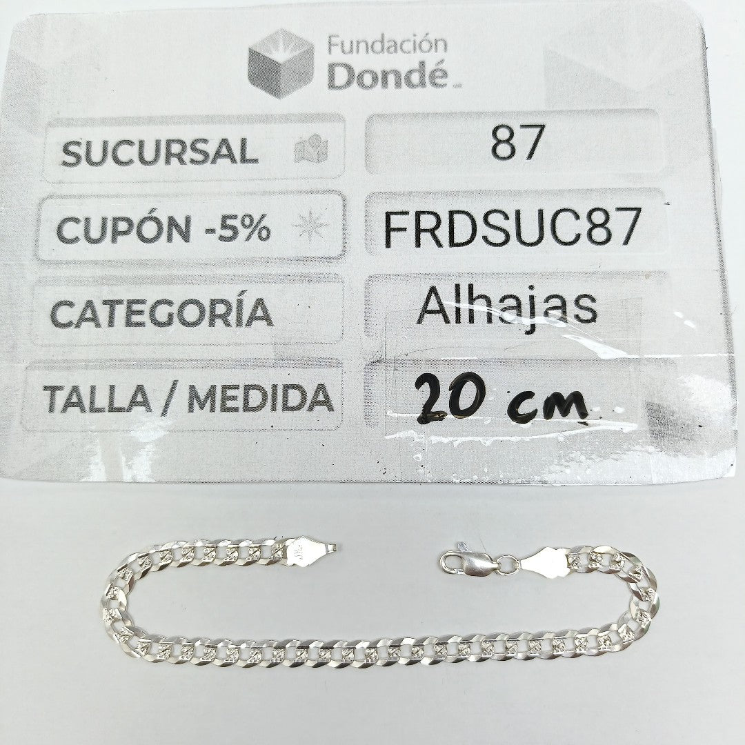 PULSERA PLATA 6,10 GRMS (SEMINUEVO)