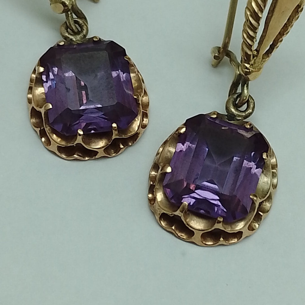 ARETES PAR ORO 8 K 7.2 GRMS (SEMINUEVO)