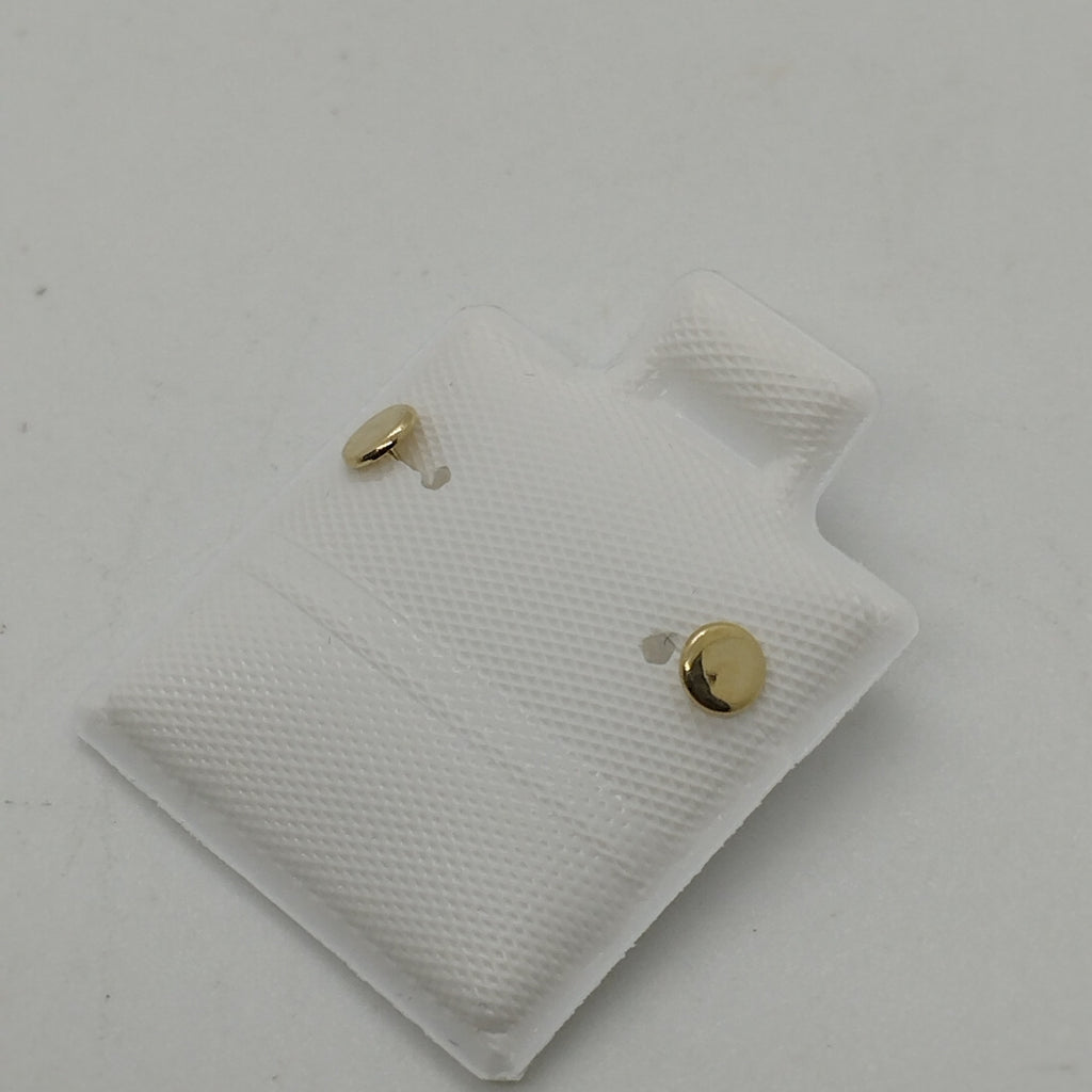BROQUELES BROQUEL FIG TAPON REDONDO 14K 0.1408 GR (NUEVO)