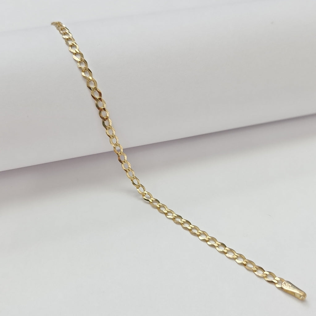 PULSERA BARBADA 14K 18 CM 1.9 GR (NUEVO)