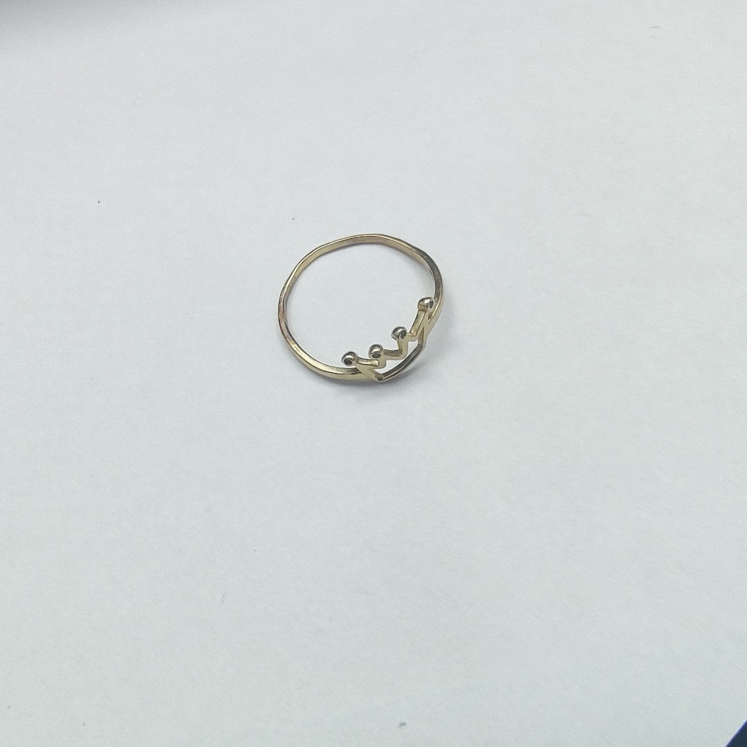 ANILLO ORO 10 K 0,90 GRMS (SEMINUEVO)