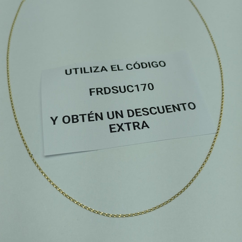 CADENA ORO 10 K 0.8 GRMS (SEMINUEVO)