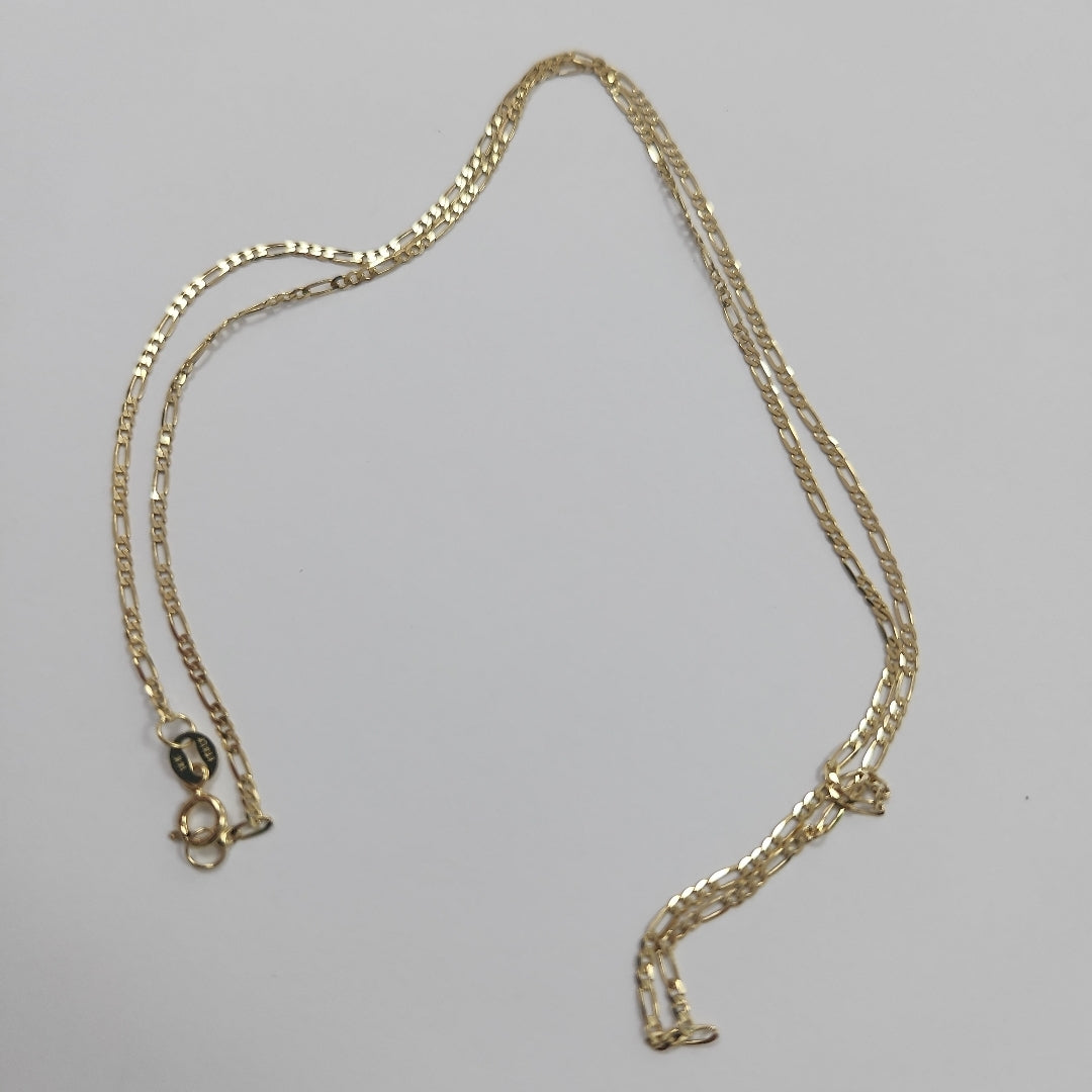 CADENAS CARTIER 3 1 AMARILLA ORO 14K 2 (NUEVO)