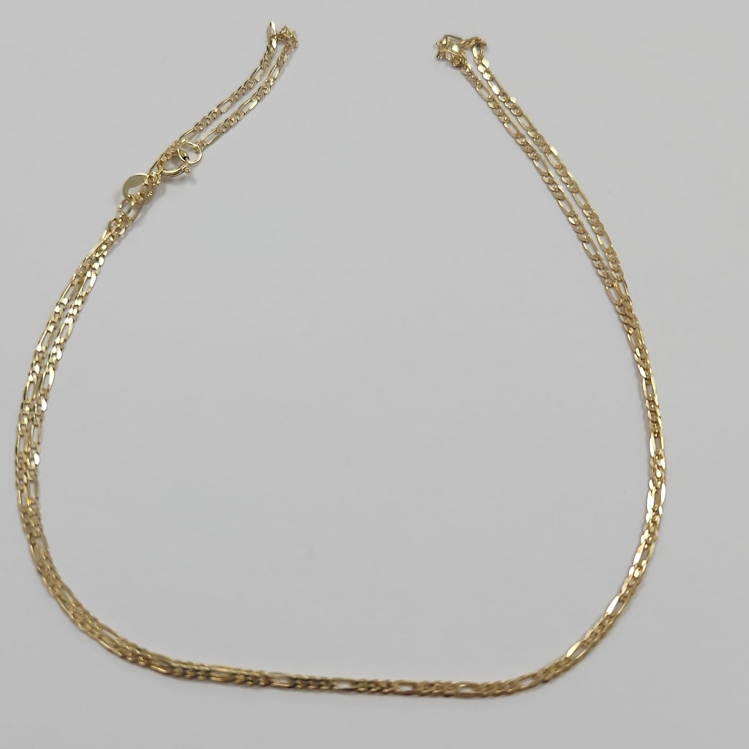 CADENAS CARTIER 3 1 AMARILLA ORO 14K 2.1 (NUEVO)
