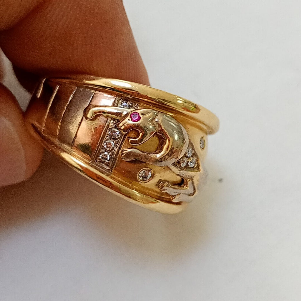 ANILLO ORO 14 K 12.1 GRMS (SEMINUEVO)