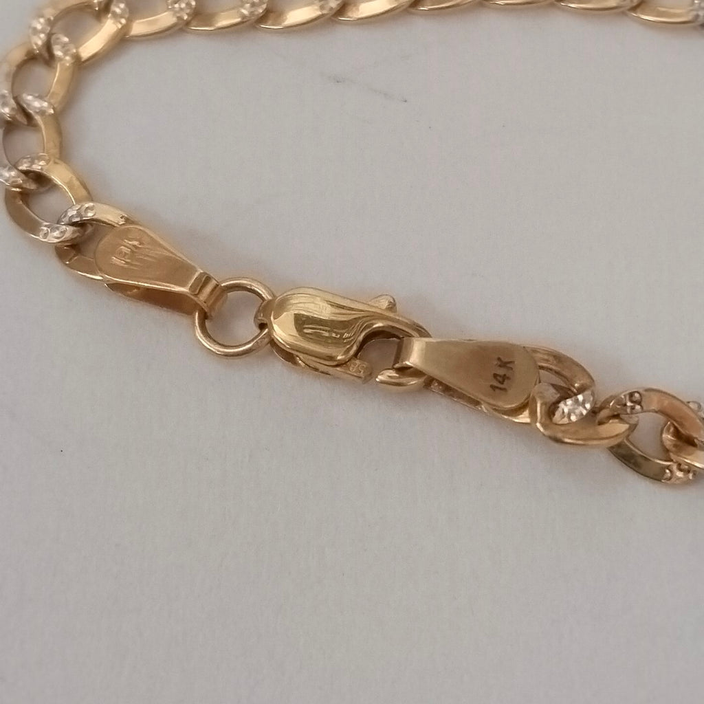 CADENA ORO 14 K 3.9 GRMS (SEMINUEVO)