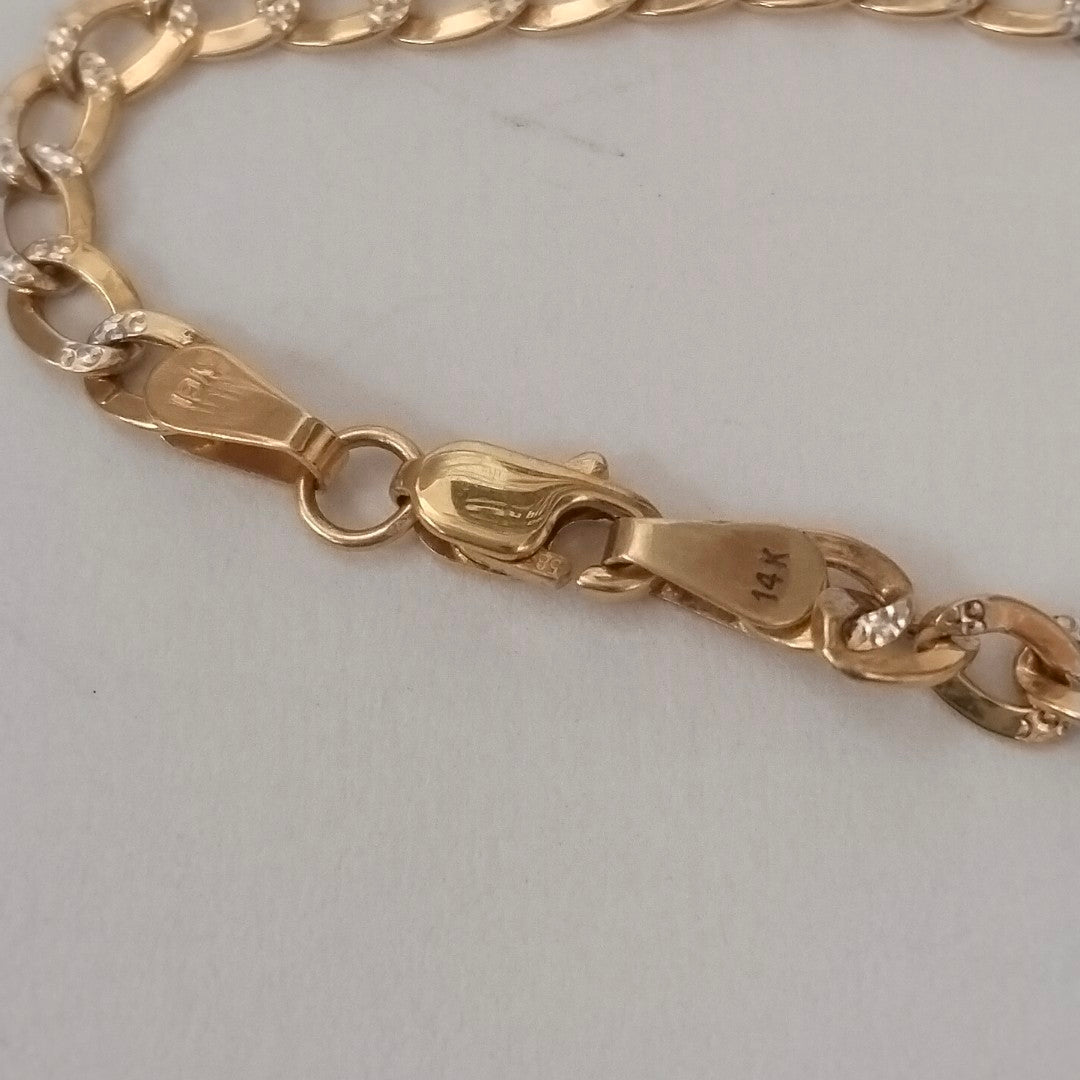 CADENA ORO 14 K 3.9 GRMS (SEMINUEVO)