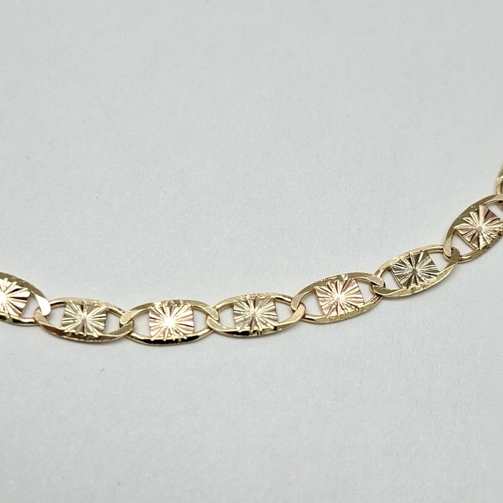 PULSERA GUCHI 14K 18 CM 3 GR (NUEVO)