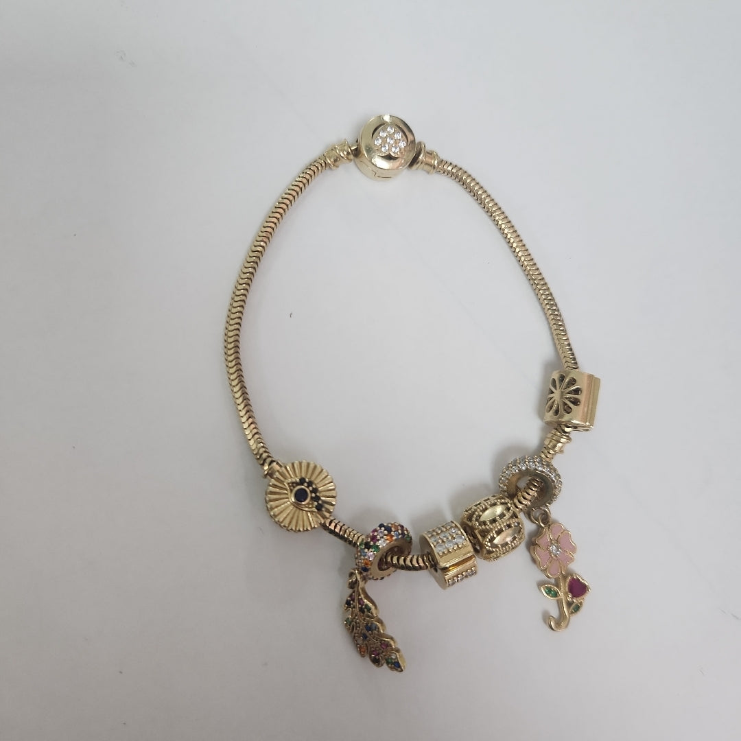 PULSERA ORO 14 K 13.6 GRMS (SEMINUEVO)