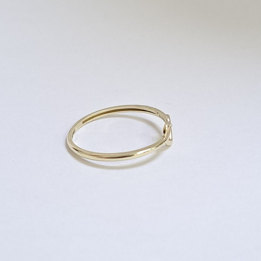 ANILLOS ANILLITO FIG CORAZON 10K TALLA 8 0.9 GR (NUEVO)
