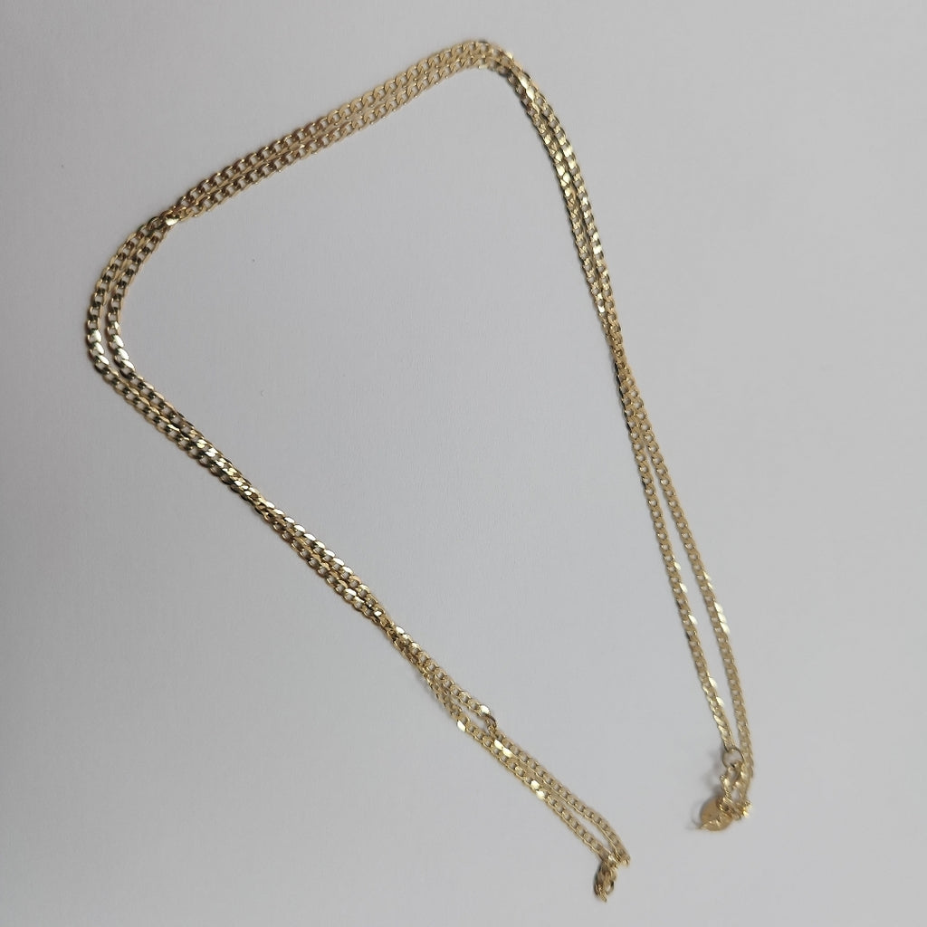 CADENAS BARBADA AMARILLA ORO 14K 2.1 (NUEVO)