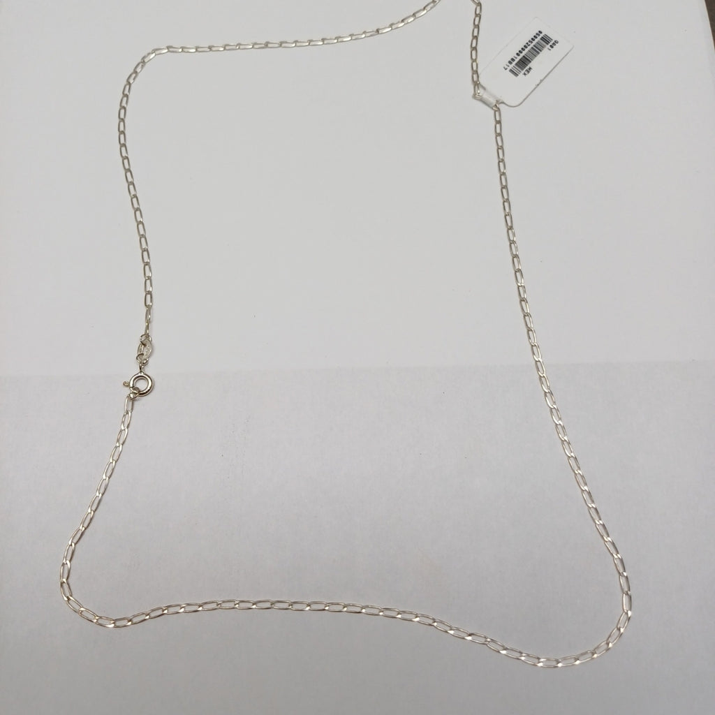 CADENA TEJIDO ESLABONES PLATA .925 60 CM 2.9 GR (NUEVO)