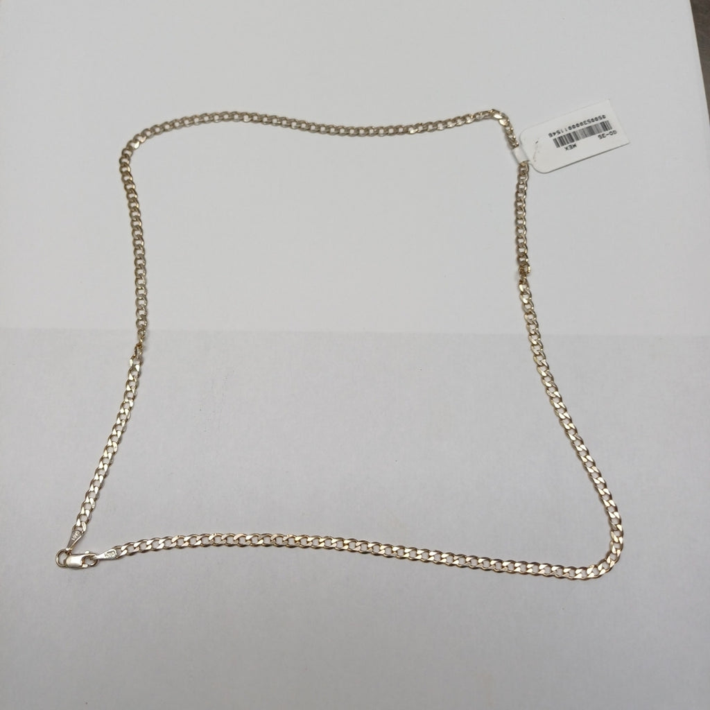 CADENA BARBADA PLATA .925 50 CM 6.32 GR (NUEVO)
