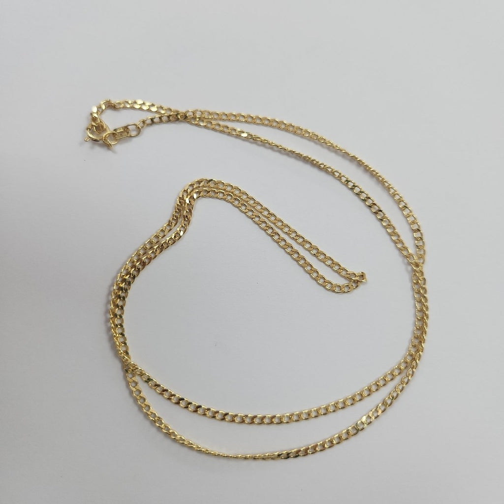 CADENAS BARBADA AMARILLA ORO 14K 2 (NUEVO)