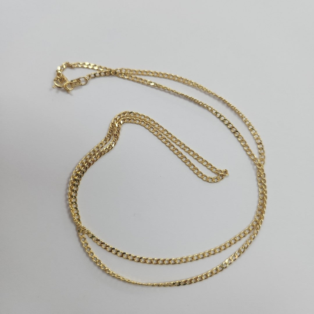 CADENAS BARBADA AMARILLA ORO 14K 2 (NUEVO)