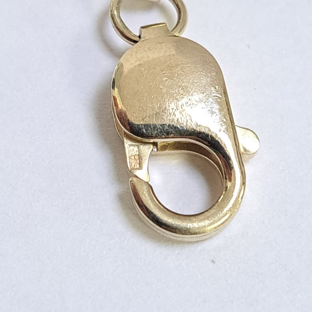 PULSERA ESCLAVA 3X1 14K 21 CM 28.8 GR (NUEVO)