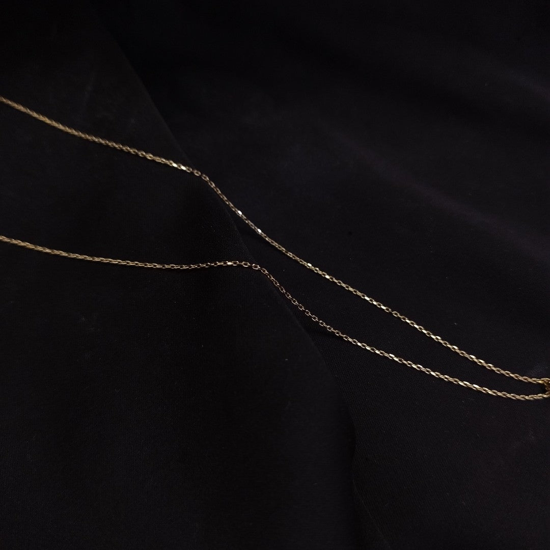 CADENA, DIJE ORO 10 K 1.9 GRMS (SEMINUEVO)