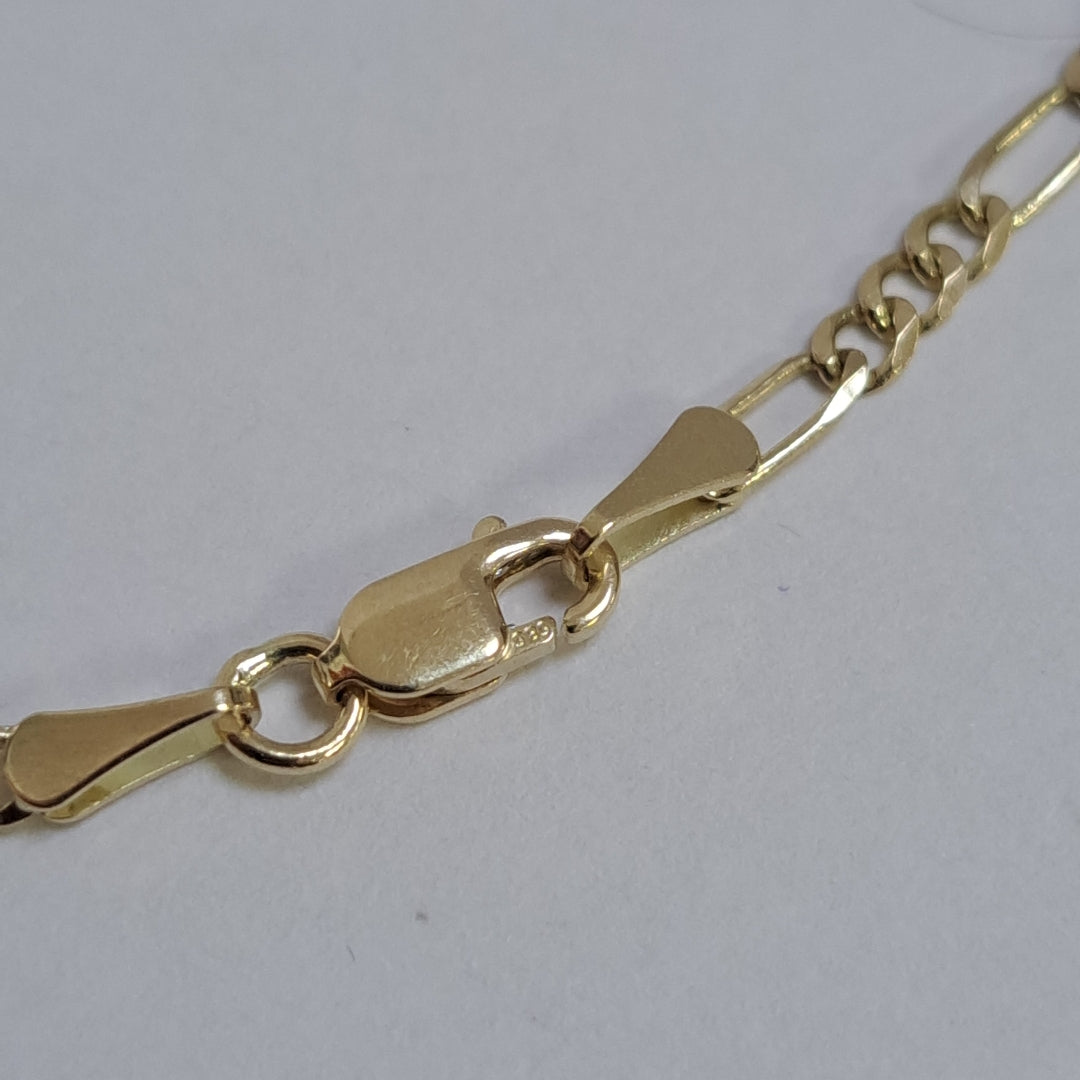 PULSERA 3X1 14K 18 CM 1.9 GR (NUEVO)