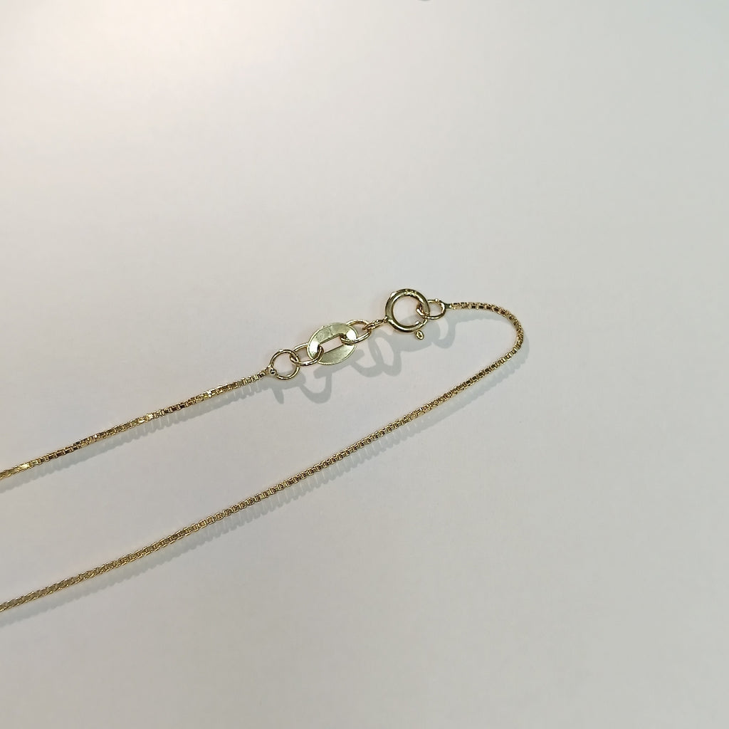 CADENA VENECIANO 14K 50 CM 1.6 GR (NUEVO)