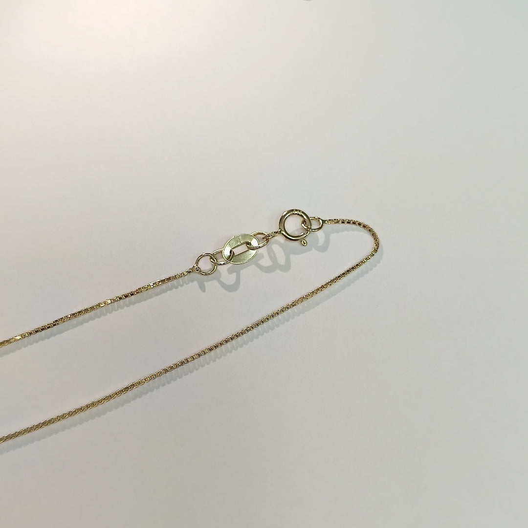 CADENA VENECIANO 14K 50 CM 1.6 GR (NUEVO)