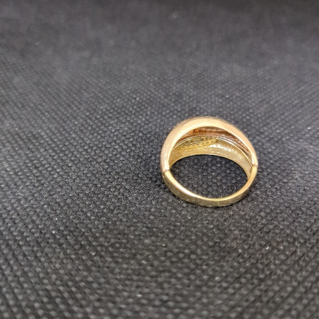 ANILLITO ORO COMBINADO 10 K 2,70 GRMS (SEMINUEVO)