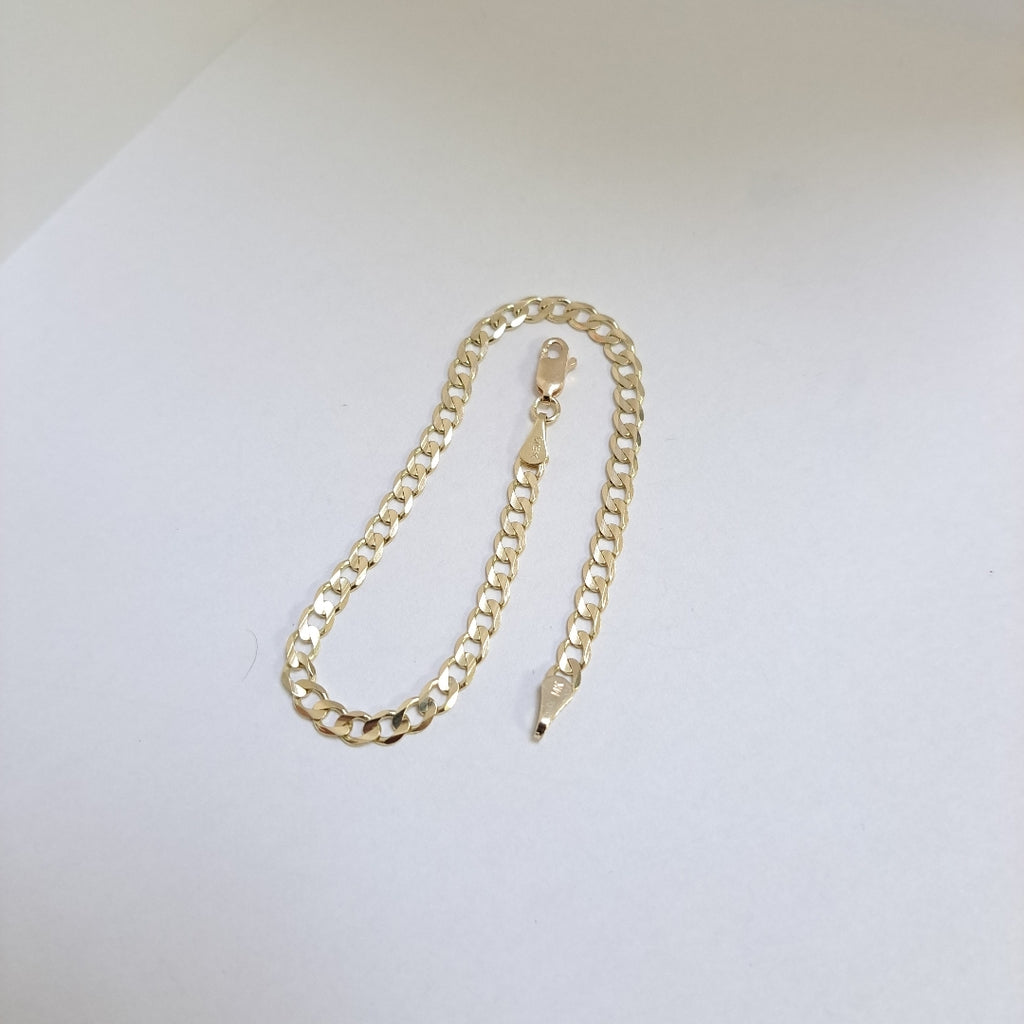 PULSERA BARBADA 14K 21 CM 5.1 GR (NUEVO)