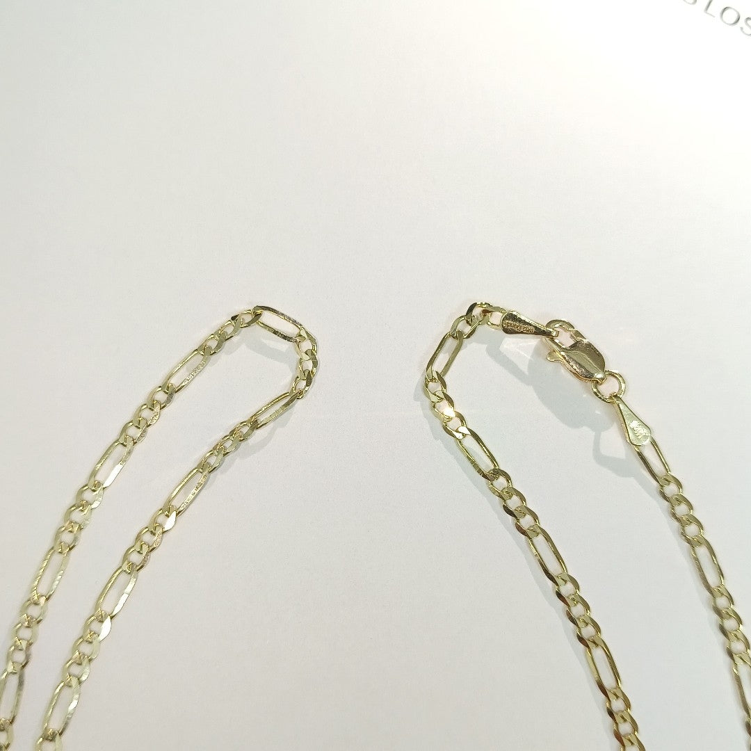 CADENA 3X1 14K 50 CM 4.6 GR (NUEVO)