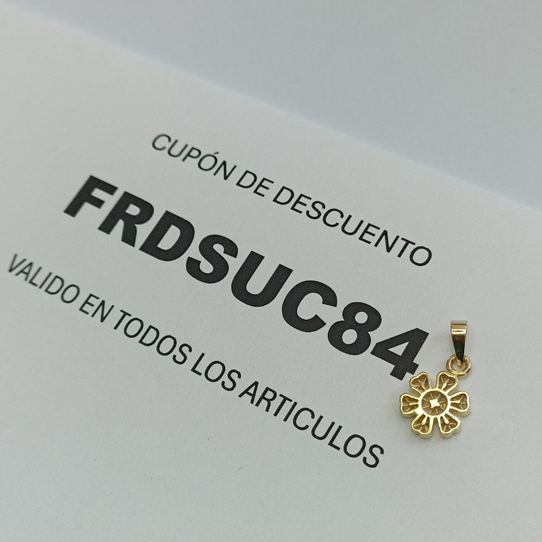 DIJE FLOR 14K 1.4 GR (NUEVO)