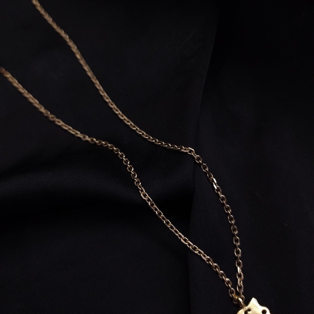 CADENA, DIJE ORO 18 K 5.5 GRMS (SEMINUEVO)