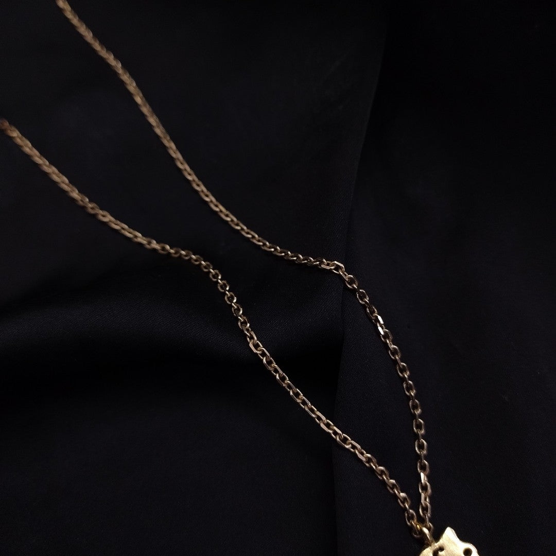 CADENA, DIJE ORO 18 K 5.5 GRMS (SEMINUEVO)