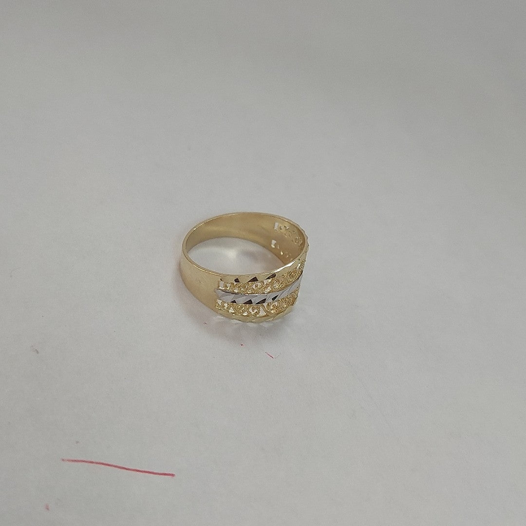 ANILLOS TIPO FILIGRANA 14K TALLA 8.5 2.9 GR (NUEVO)