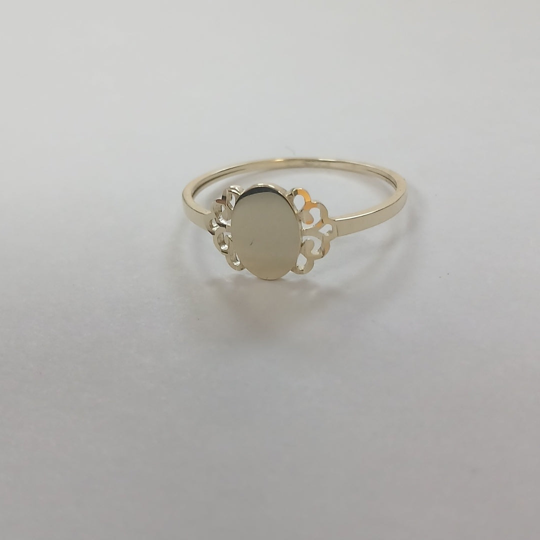 ANILLOS ANILLITO 10K TALLA 9 1 GR (NUEVO)