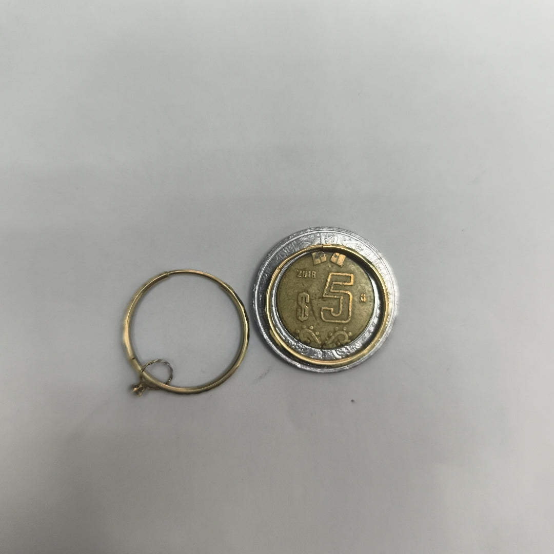 ARRACADAS PAR ORO 10 K 1.1 GRMS (SEMINUEVO)