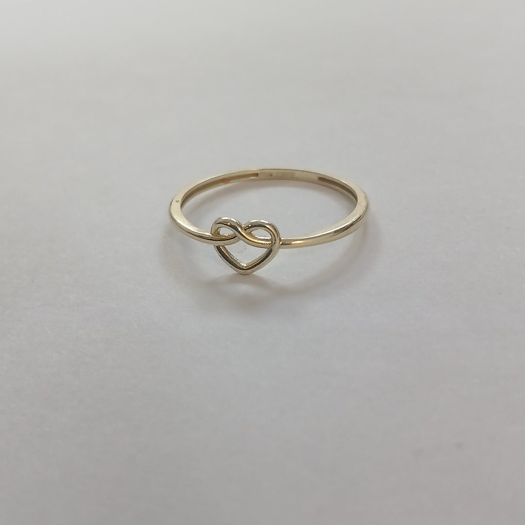 ANILLOS ANILLITO FIG CORAZON 10K TALLA 7 0.8 GR (NUEVO)