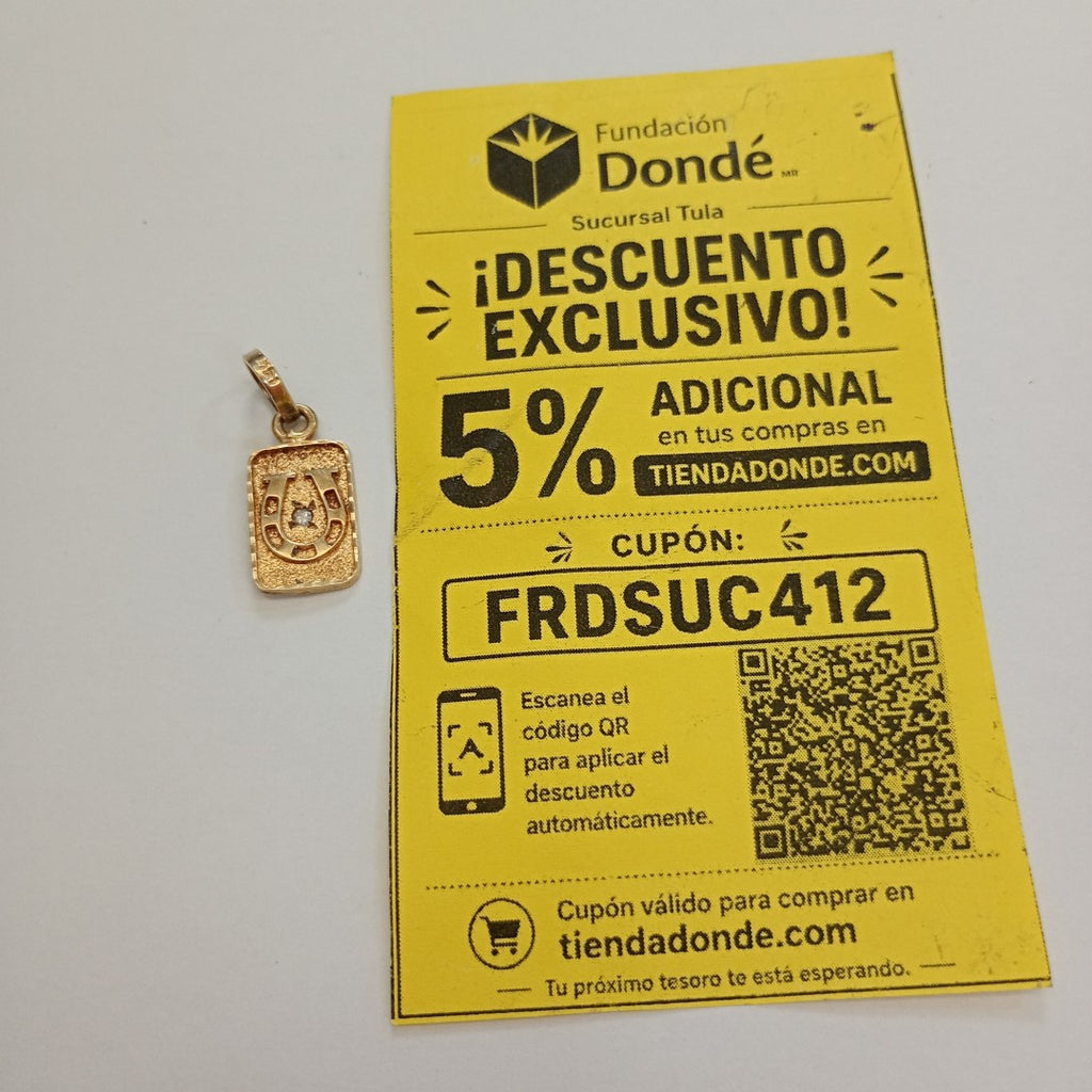 DIJE ORO 14 K 2,00 GRMS (SEMINUEVO)