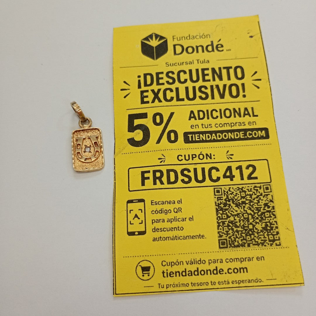 DIJE ORO 14 K 2,00 GRMS (SEMINUEVO)