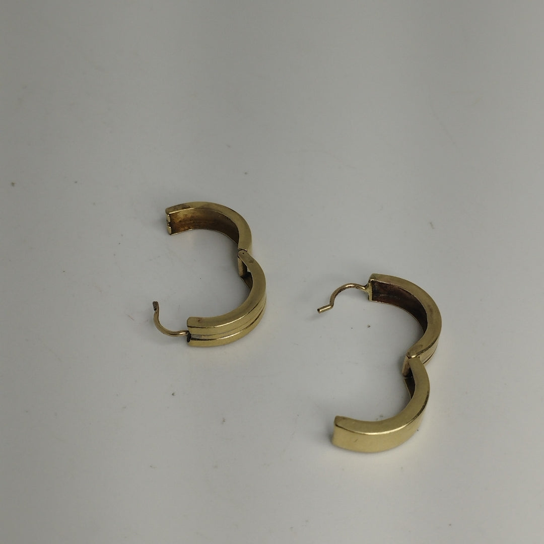 ARRACADAS PAR ORO 10 K 3.1 GRMS (SEMINUEVO)