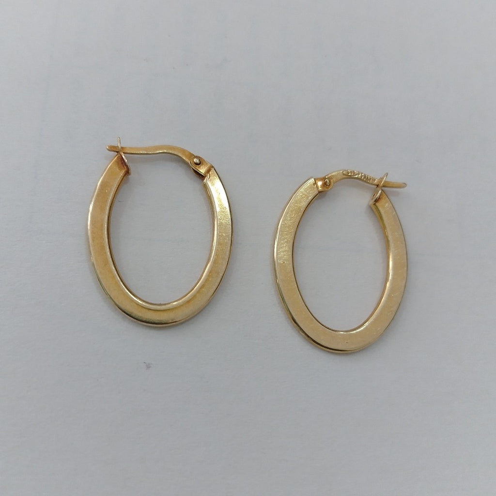 ARRACADAS PAR ORO 14 K 1.5 GRMS (SEMINUEVO)