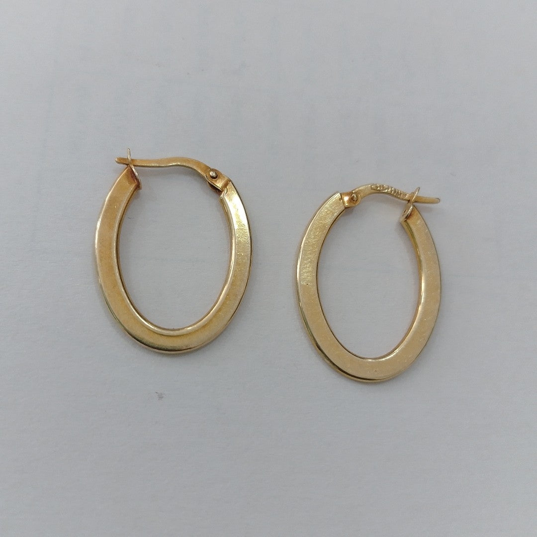ARRACADAS PAR ORO 14 K 1.5 GRMS (SEMINUEVO)