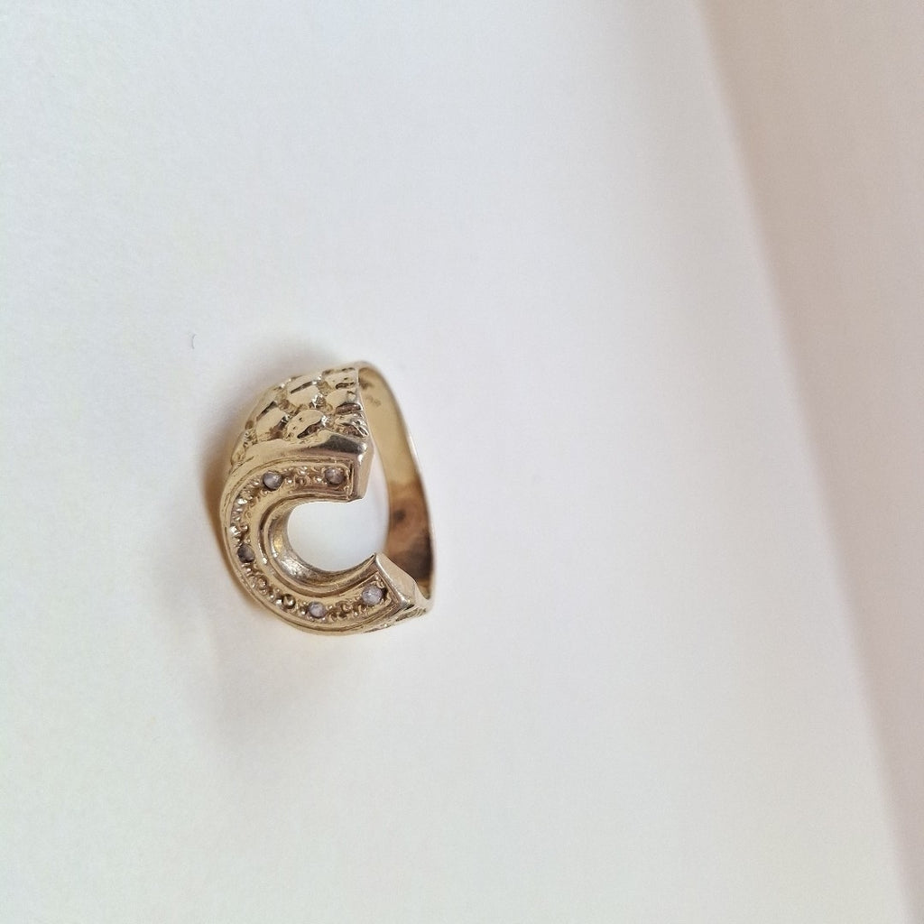 ANILLO ORO 14 K 5 GRMS (SEMINUEVO)