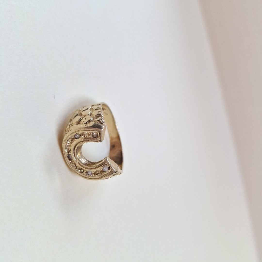 ANILLO ORO 14 K 5 GRMS (SEMINUEVO)