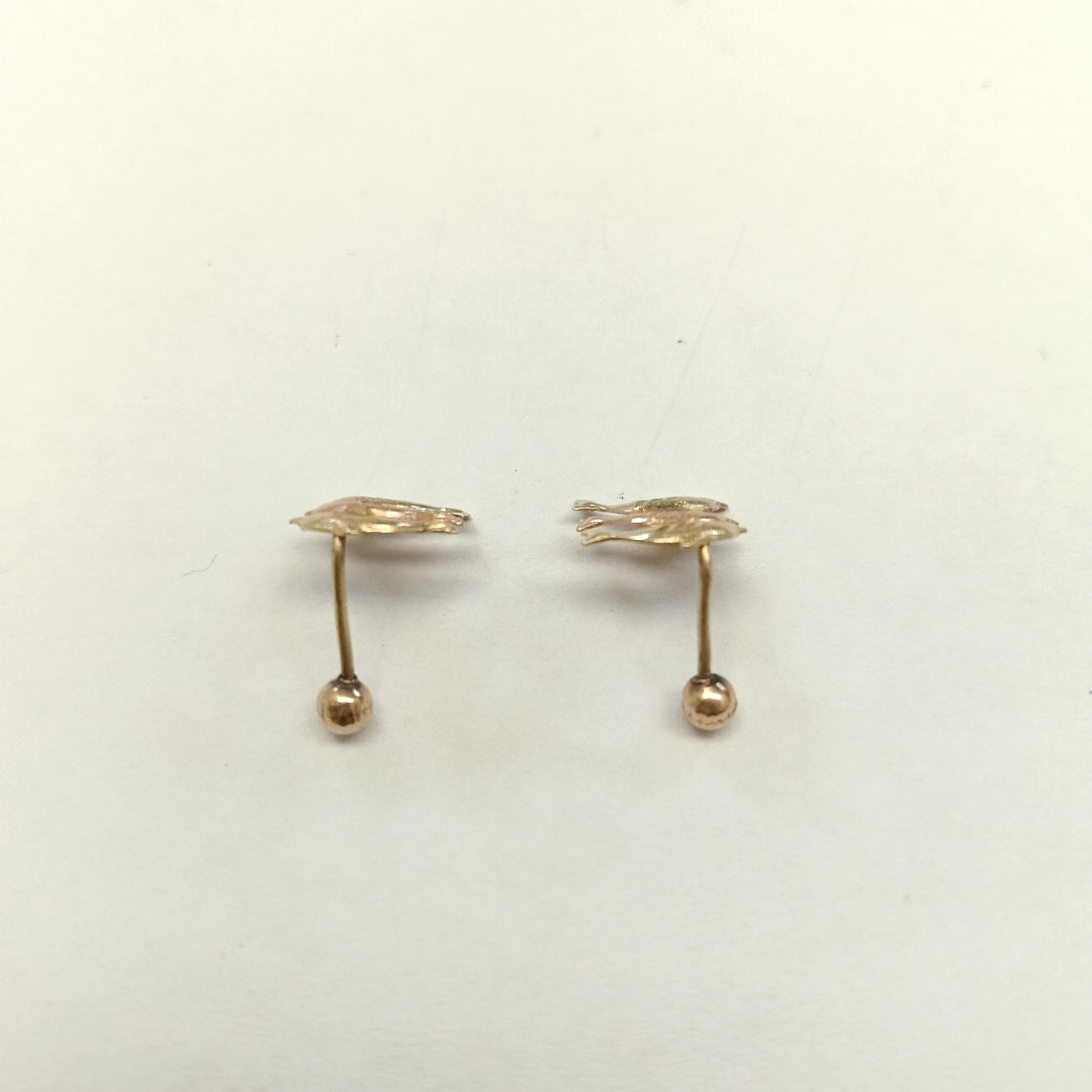 ARETES PAR ORO 10 K 0.7 GRMS (SEMINUEVO)