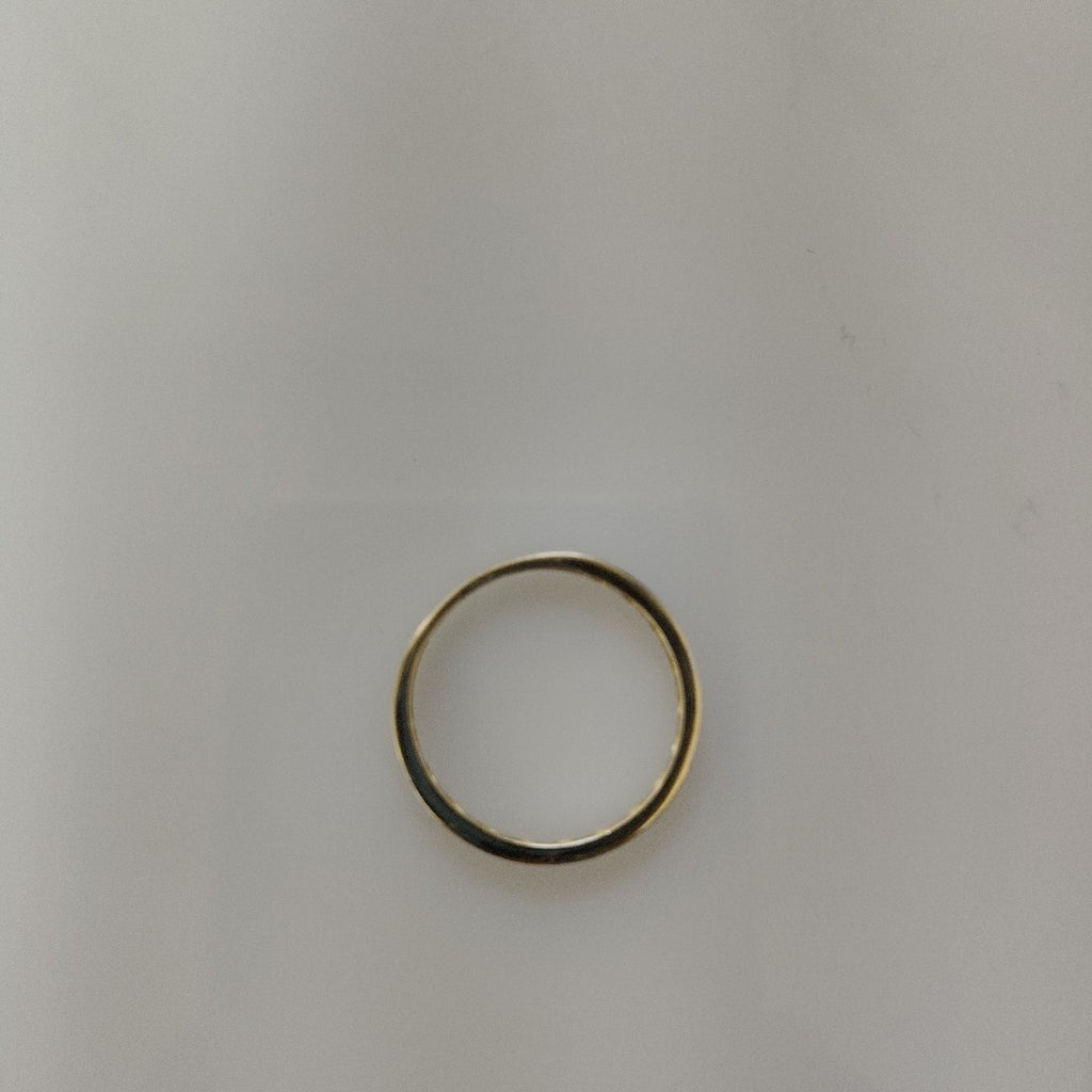 ANILLO ANILLITO C CIRCONIAS COMBINADO 14K 8 TALLA 2 GR (NUEVO)