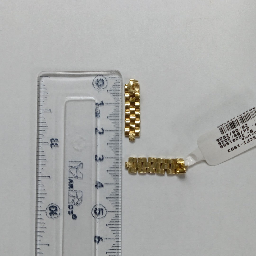 ARETES PAR ORO 14 K 2.5 GRMS (SEMINUEVO)