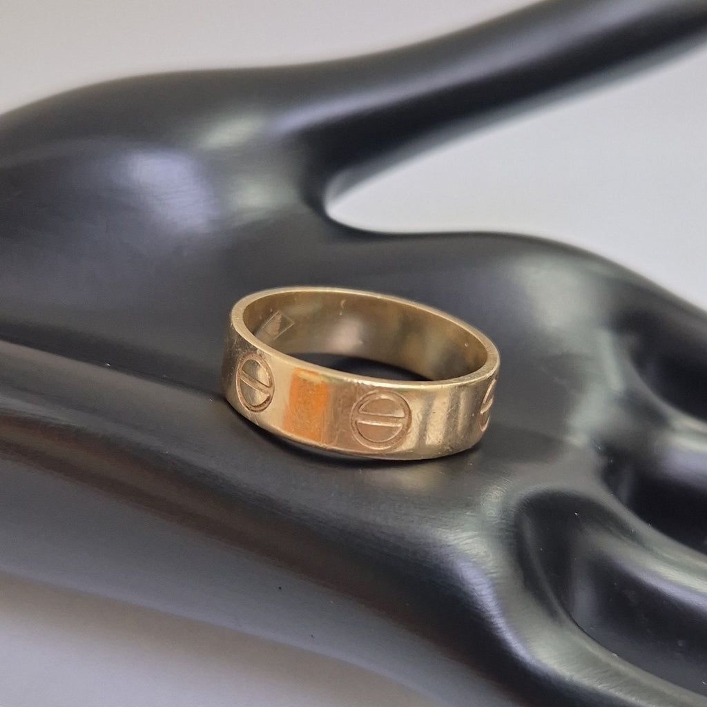 ANILLO ORO 10 K 5,60 GRMS (SEMINUEVO)
