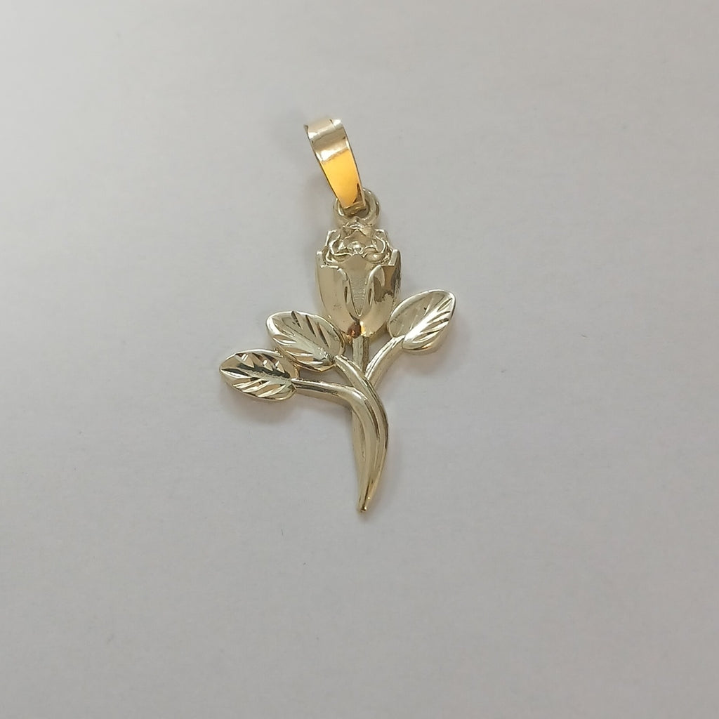 DIJE ROSA 10K 1.5 GR (NUEVO)